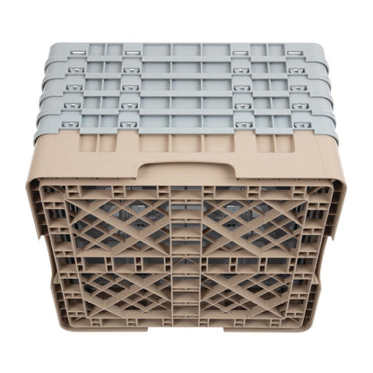 DW552 Cambro Camrack vaatwaskorf met 16 compartimenten max. glashoogte 25,7cm