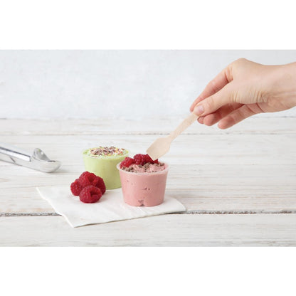 DK399 Fiesta Compostable biologisch afbreekbare houten ijslepels (100 stuks)