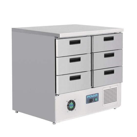 FA440 Polar G-serie koelwerkbank met 6 lades 240L
