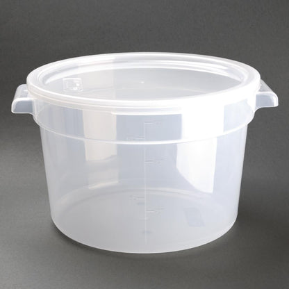 DJ961 Vogue polypropyleen ronde vershoudbak 10Ltr