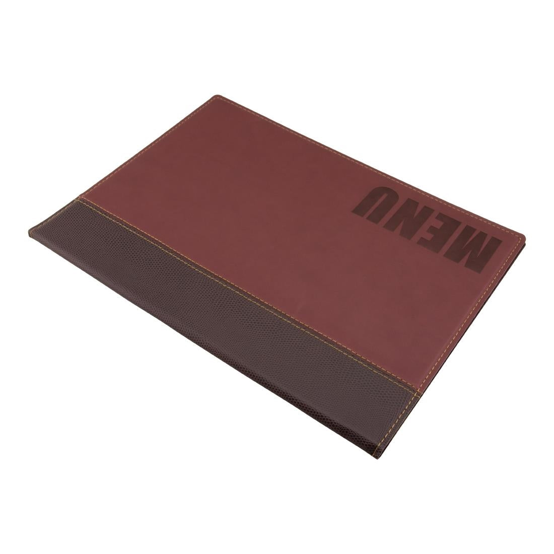 H717 Securit Trendy menumap A4 wijnrood