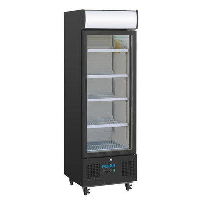 GH426 Polar G-Series Rechtopstaande Display Koeling 218Ltr Zwart