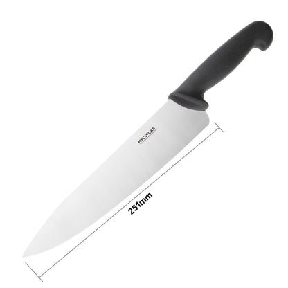 C264 Hygiplas koksmes 25,5cm zwart