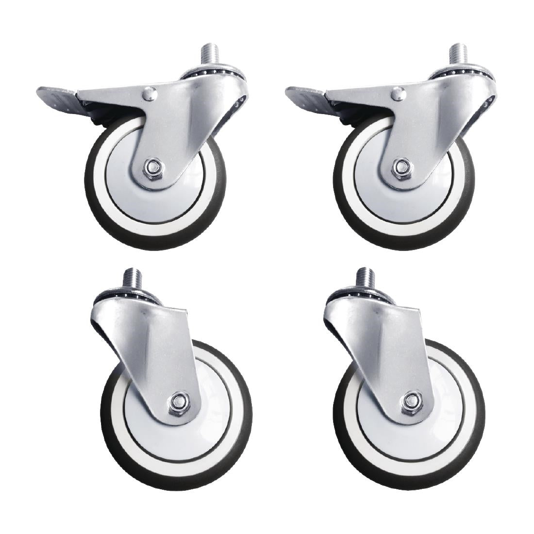 AJ379 Buffalo Complete Castors 4 stuks