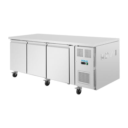 UA084 Polar U-serie 3-deurs counter met euronorm opslag 634Ltr