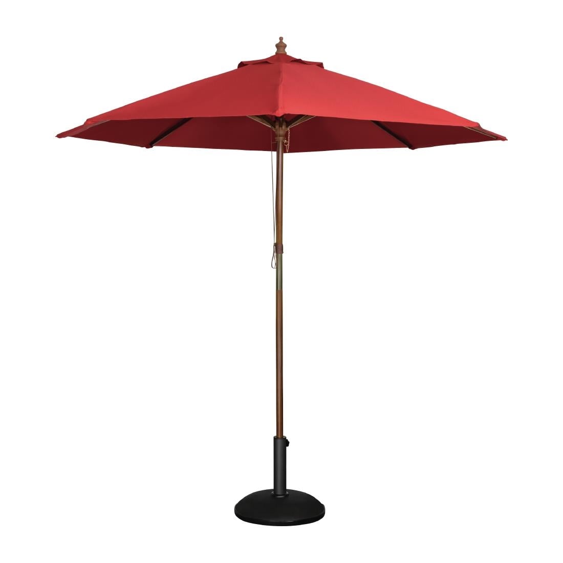 GL304 Bolero ronde parasol rood 2,5 meter
