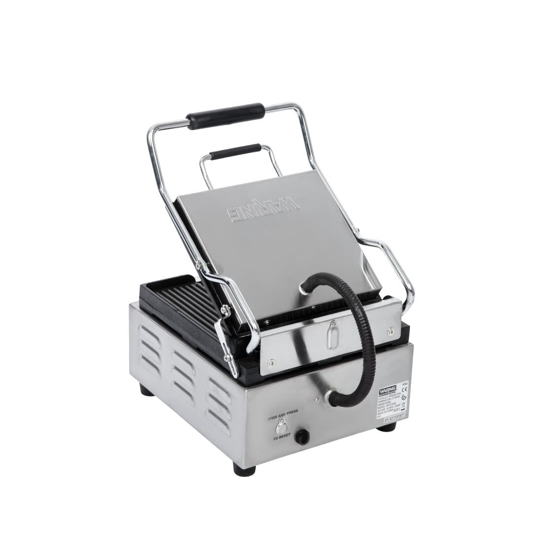 CF230 Waring paninigrill - groef/groef