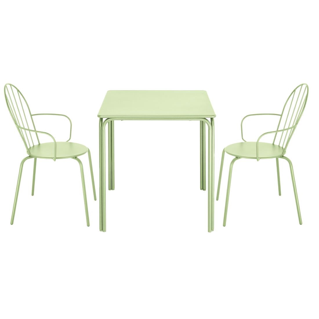 HZ360 Bolero Adeline Armstoel Lichtgroen (4 stuks)