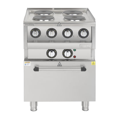 SA808 Buffalo 600 Serie 4 Plaat Elektrische Convectie Oven
