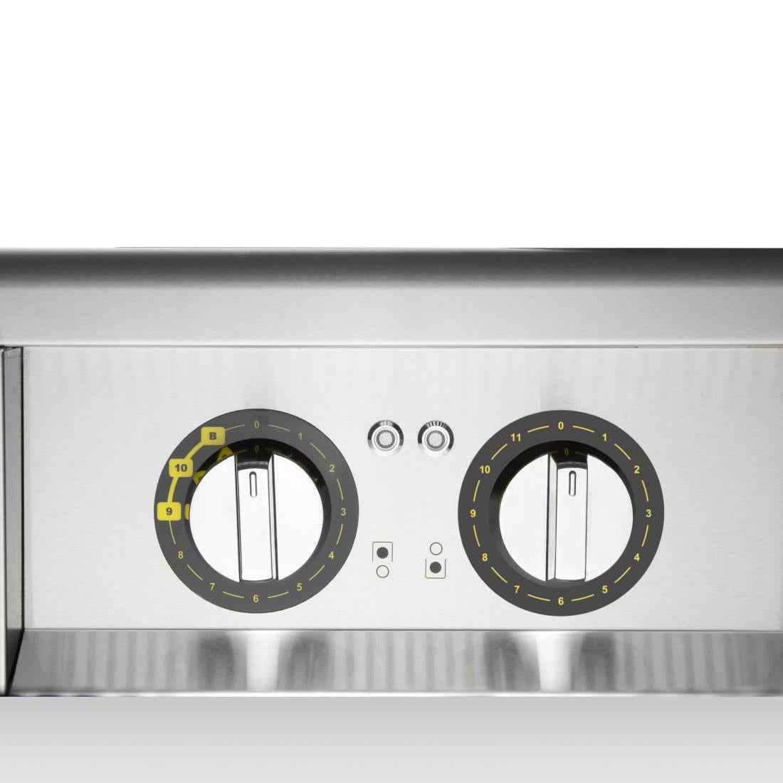 FU218 Buffalo 600-Serie Inductiekookplaat Met Dubbele Zone, 3 Kw. Let Op: Alleen Aanrechtmodel. Onderkast Wordt Apart Verkocht