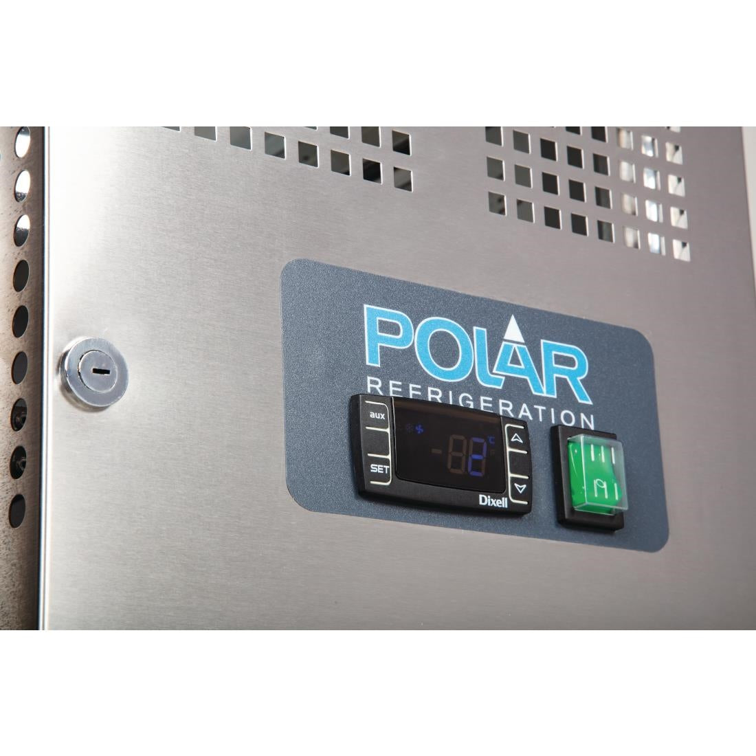 G377 Polar U-serie 2-deurs koelwerkbank 228L