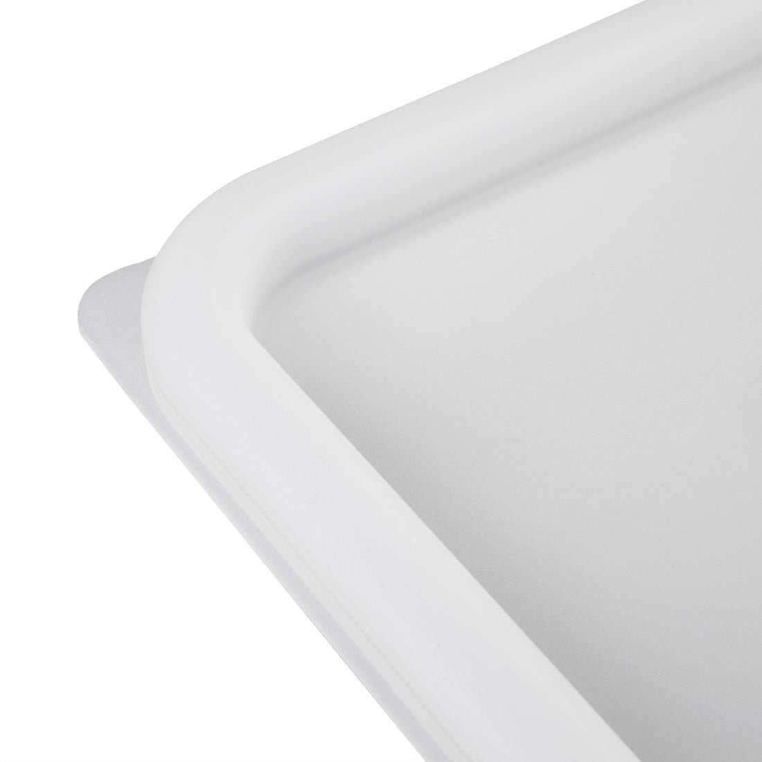 CF050 Hygiplas vierkant deksel wit medium