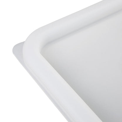 CF050 Hygiplas vierkant deksel wit medium