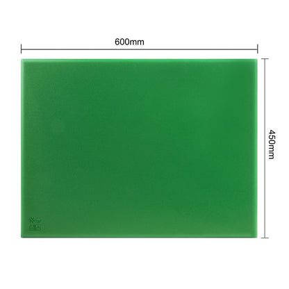 HC876 Hygiplas LDPE extra dikke snijplank groen 600x450x20mm