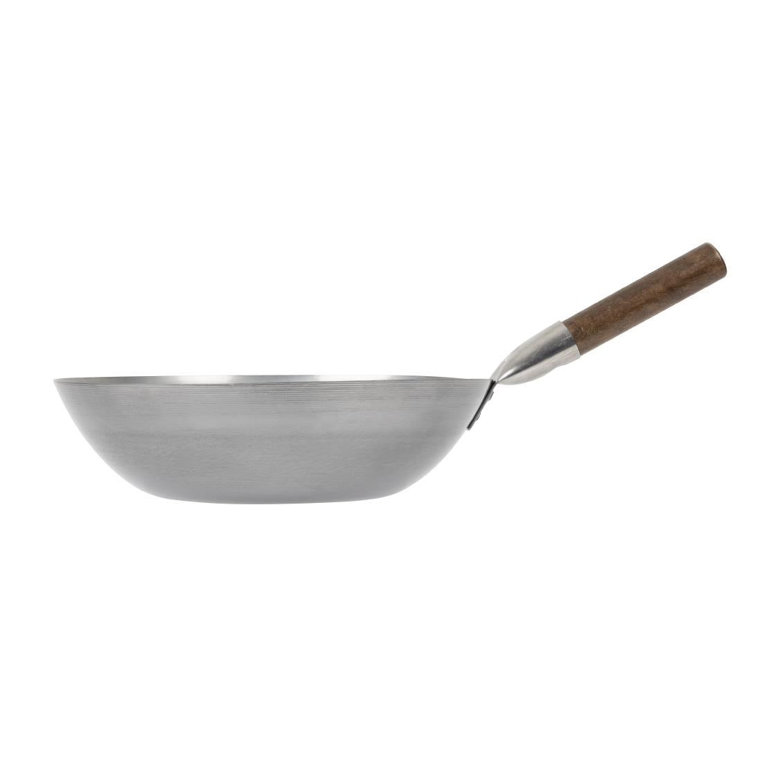 GJ494 London Wok wok met platte bodem 33cm