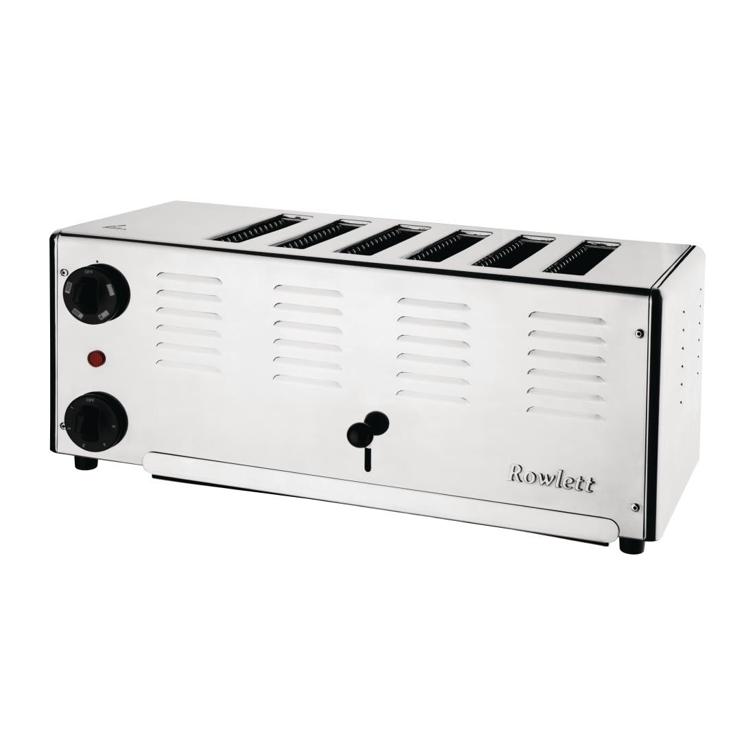 HW901 Rowlett Premier 6 Sleuven Broodrooster met Extra DuraHeat Elementen