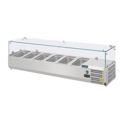 AB090 Polar G-serie koelvitrine 6x GN 1/4