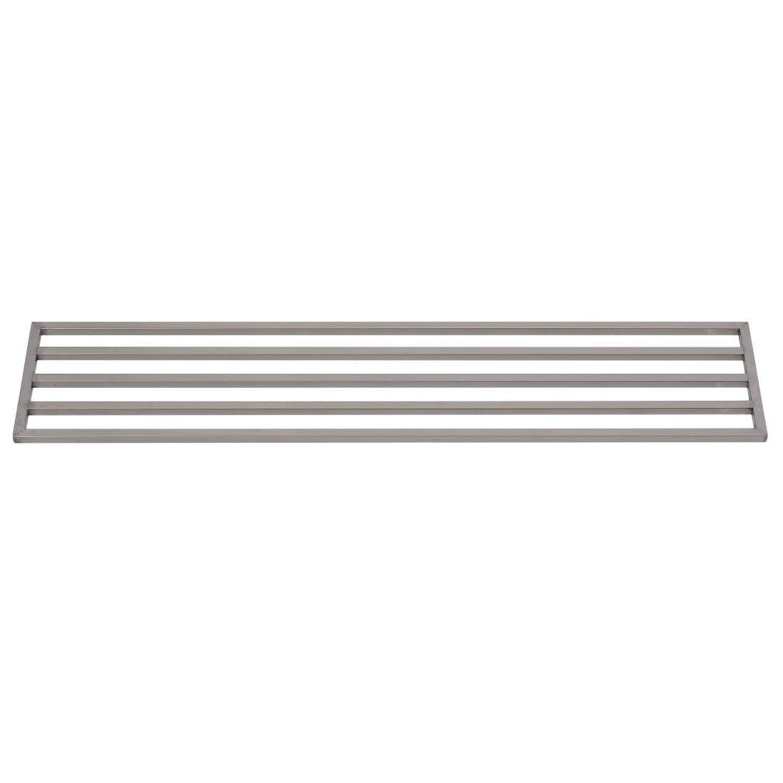 DS449 Gastro M RVS wandplank zonder steunen 150x40cm