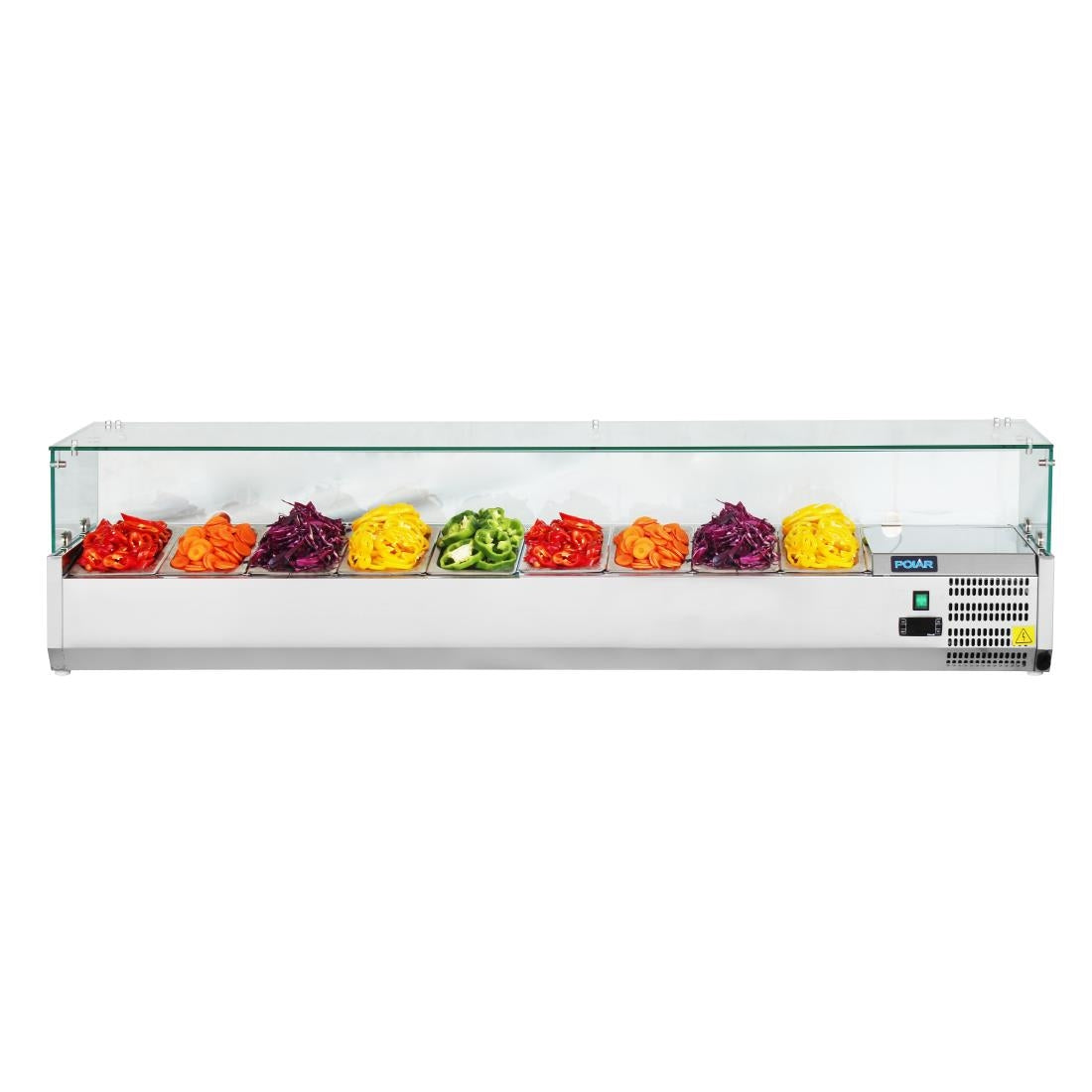 GD878 Polar G-serie opzetkoelvitrine 9x GN 1/3