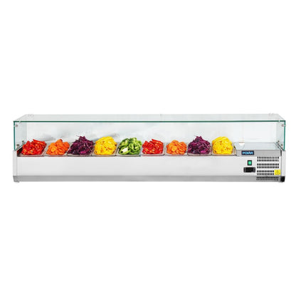 GD878 Polar G-serie opzetkoelvitrine 9x GN 1/3