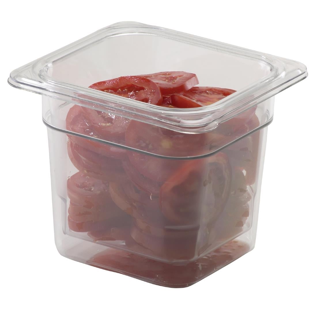DM753 Cambro polycarbonaat bak GN 1/6 15cm