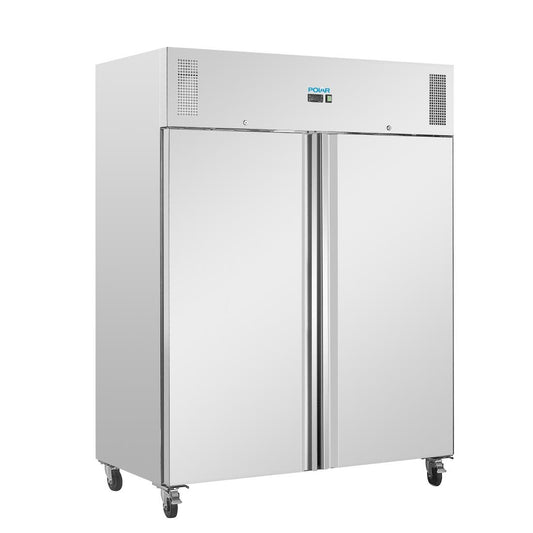 UA052 Polar U-Series Dubbeldeurs Staande Koelkast 1300Ltr