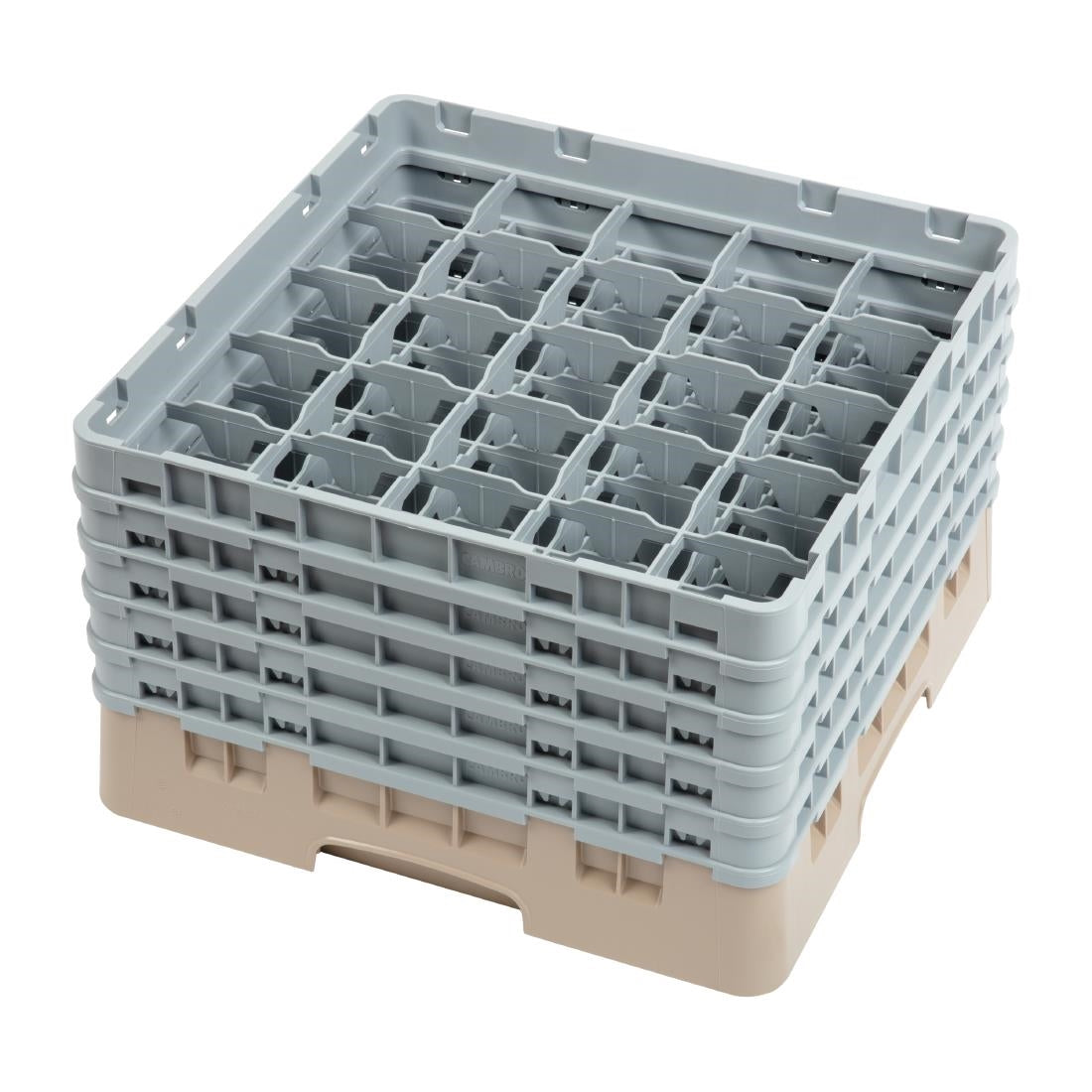 DW556 Cambro Camrack vaatwaskorf met 25 compartimenten max. glashoogte 25,7cm