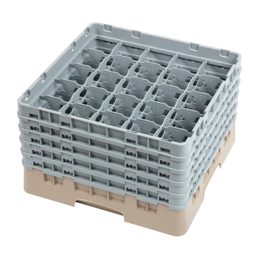 DW556 Cambro Camrack vaatwaskorf met 25 compartimenten max. glashoogte 25,7cm