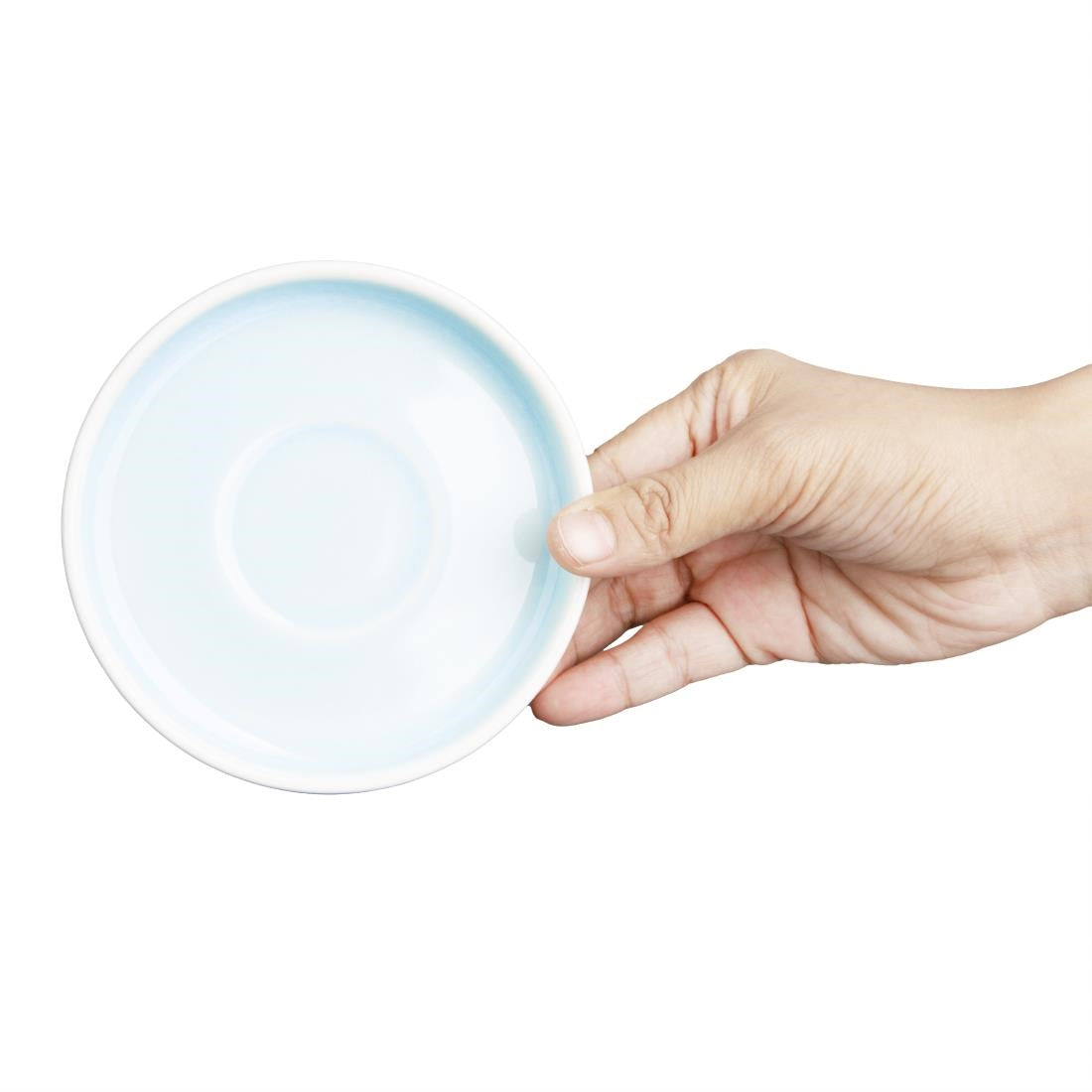 CU183 Olympia Fondant schotels aqua blauw 115mm voor CU182 (6 stuks)