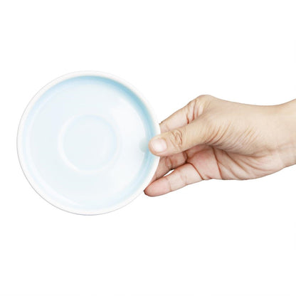 CU183 Olympia Fondant schotels aqua blauw 115mm voor CU182 (6 stuks)
