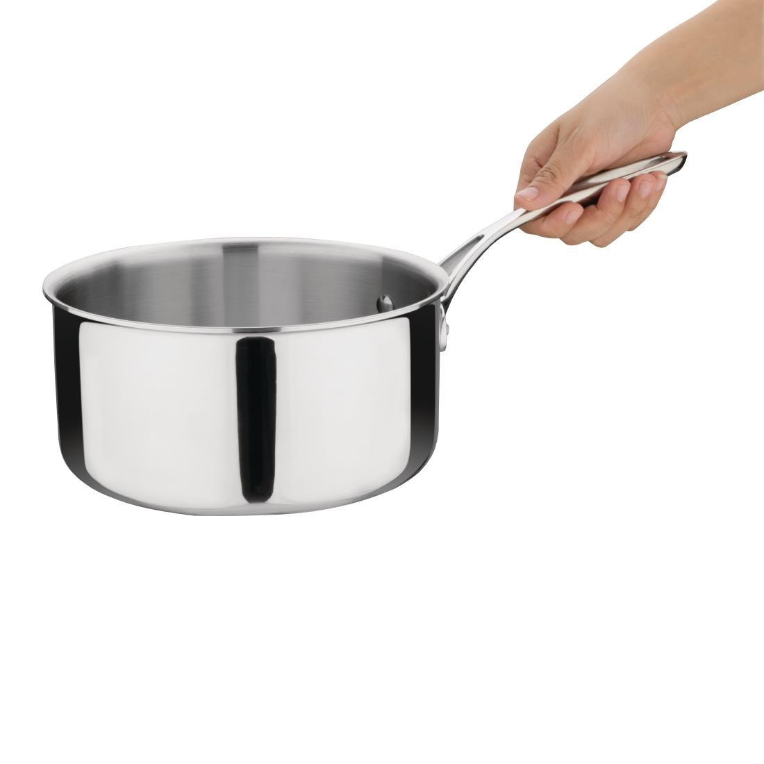 Y246 Vogue roestvrij staal & aluminium tri-wand steelpan 20 cm