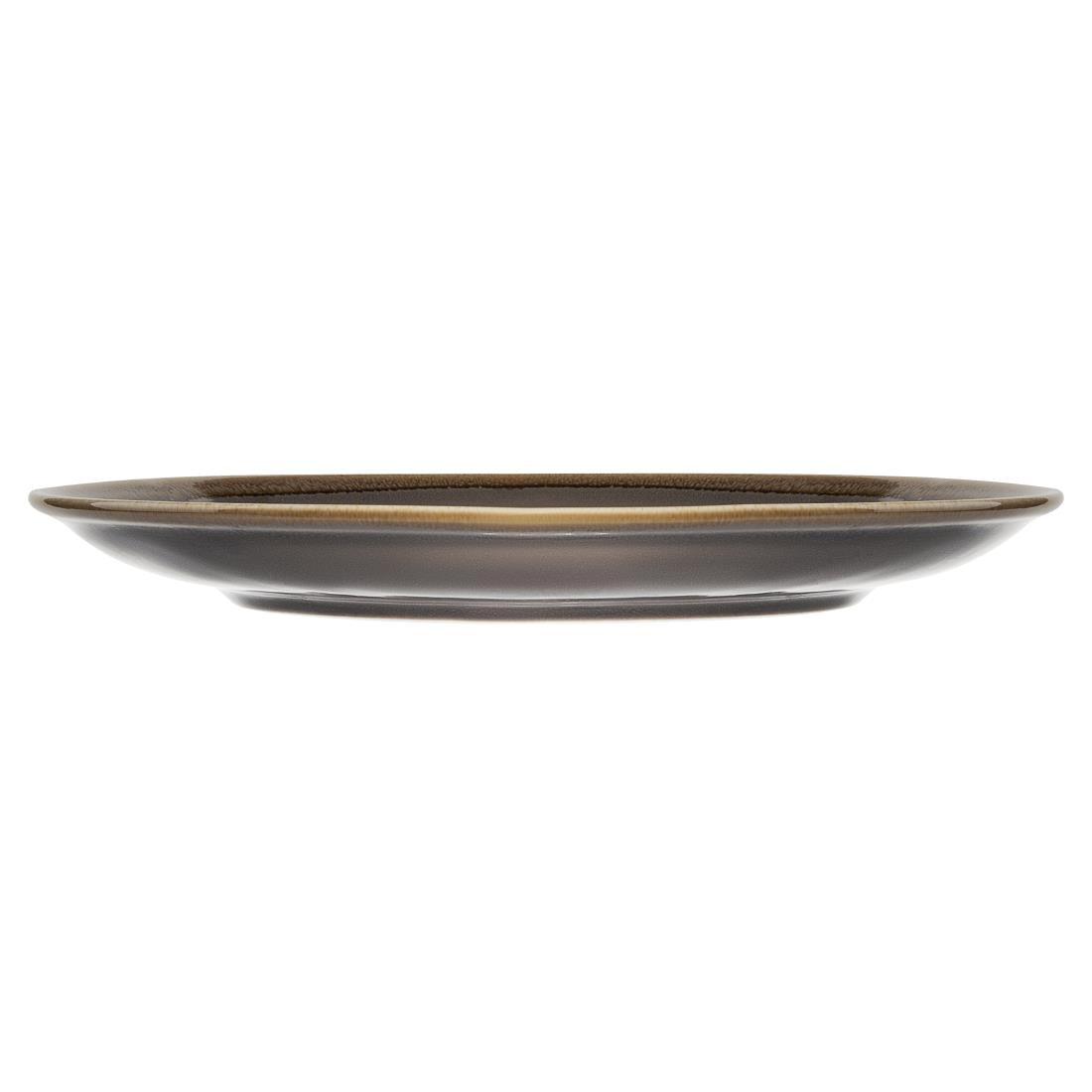 HC386 Olympia Kiln Ronde Coupeborden Grijs 28cm (4 Stuks)
