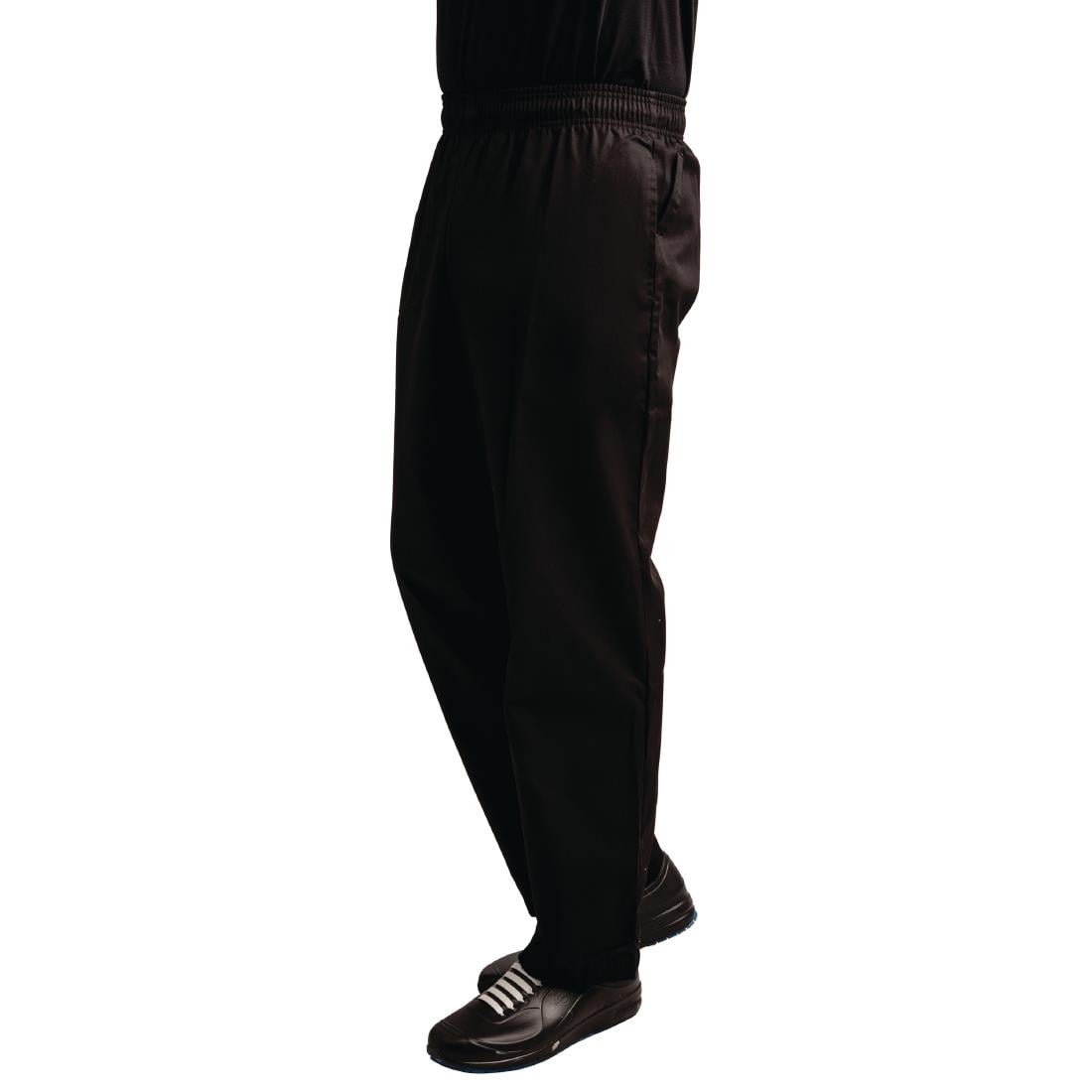 A029T-S Whites Easyfit Teflon unisex koksbroek zwart S