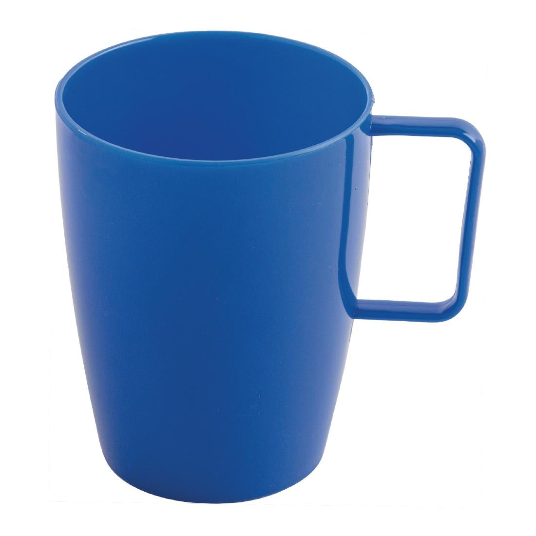 CE288 Olympia Kristallon polycarbonaat bekers met oor blauw (12 stuks)