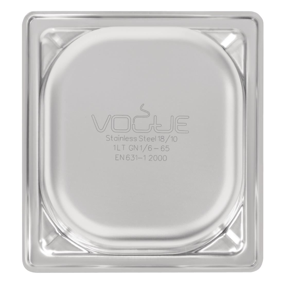 DW449 Vogue RVS GN 1/6 bak 65mm
