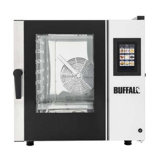 SA774 Buffalo Smart Touchscreen Combi Oven 7 x GN 1/1 Met Installatiekit