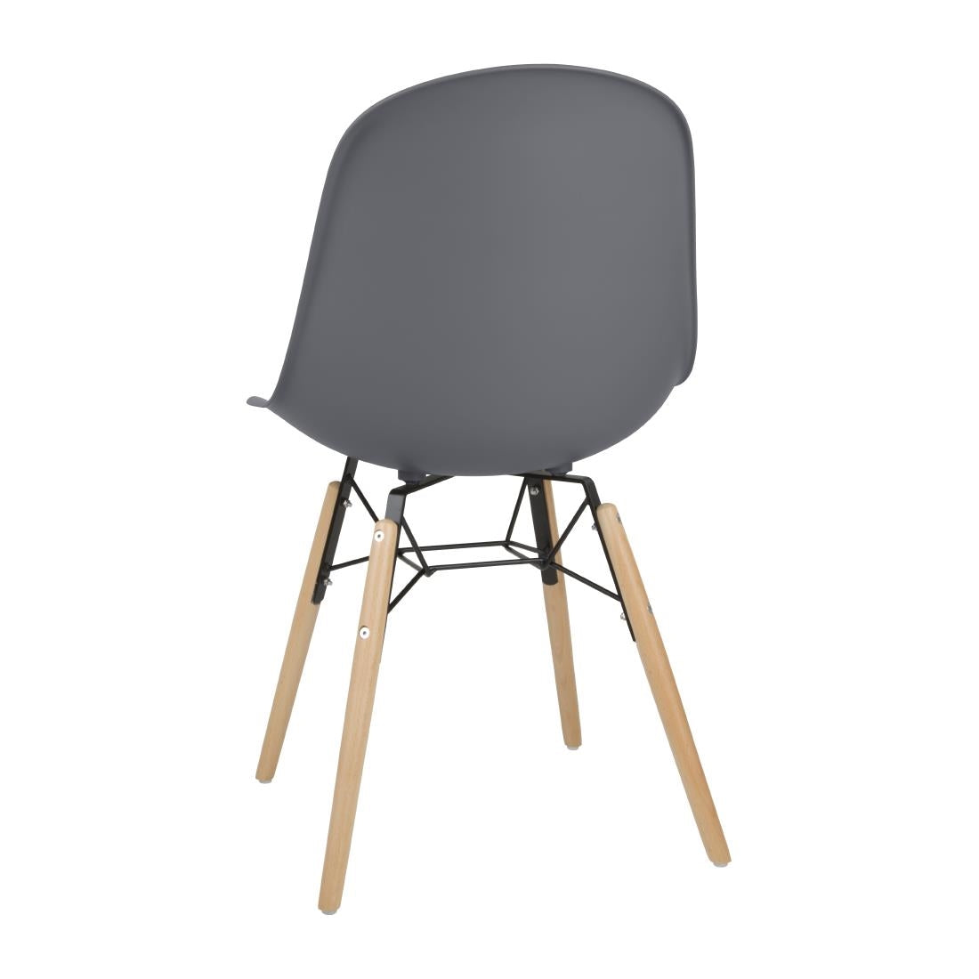 FB815 Bolero Arlo stoelen donkergrijs (2 stuks)