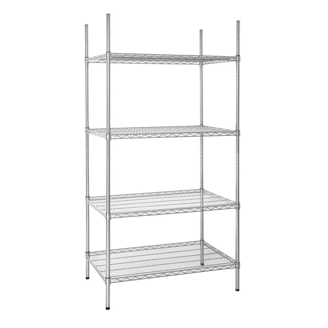U256 Vogue voorraadrek 4 etages 183(H) x 91,5(B) x 61(D)cm