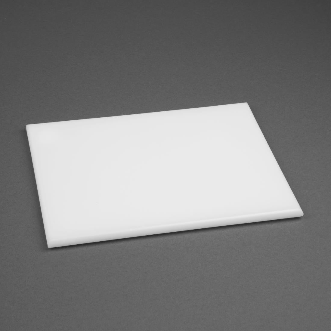 HC867 Hygiplas HDPE snijplank wit 300x225x12mm