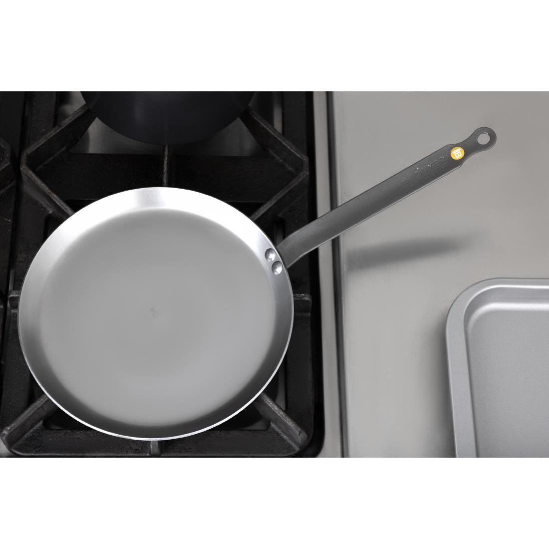 DN903 De Buyer Mineral B blauwstalen crêpepan 24cm