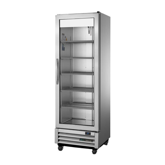 CX718 True Slimline Verticaal Enkele Glazen Deur Koelkast T-15G-Hc-Fgd01
