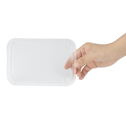HX293 Fiesta Recycleerbare Pet Deksel Voor Nr. 3 Sushi Trays (300 stuks)