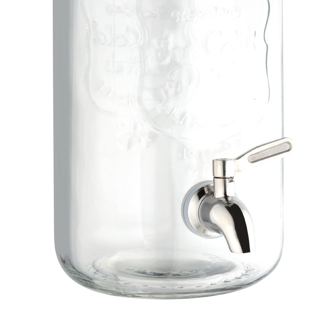 CN680 Olympia drankdispenser met tekst en klemdeksel 3,6Ltr