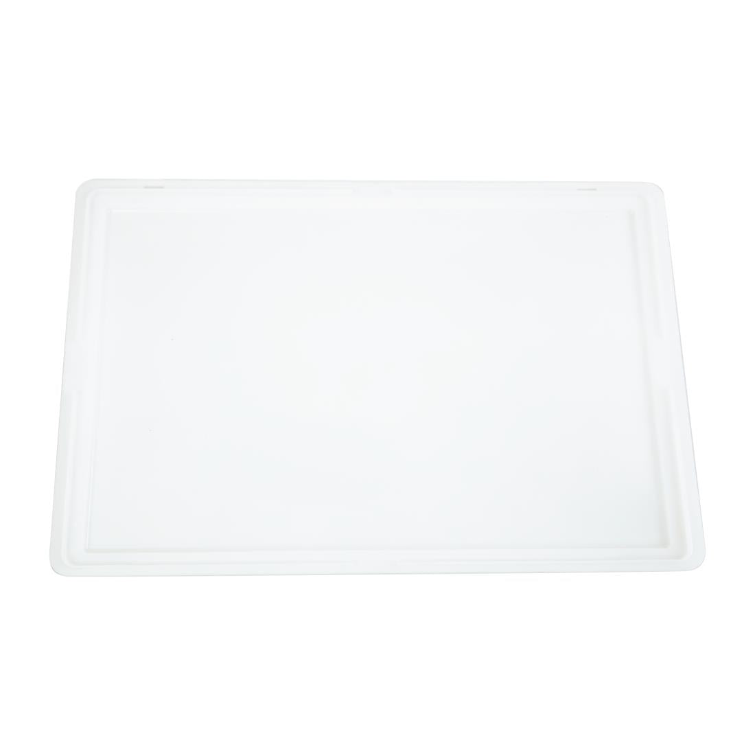 FS332 Cambro polyethyleen deksel voor pizza deegkrat 60x40x2cm