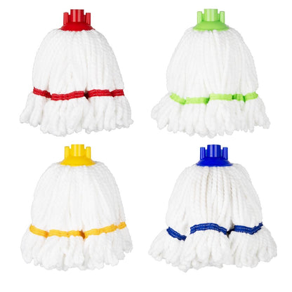 HX250 Jantex Microvezel Mop Hoofd Blauwe Streep 150g