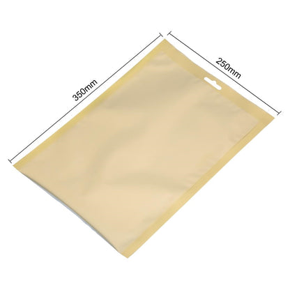 JA026 Vogue goudkleurige vacuümzakken voor kamermachines 250x350mm (100 stuks)