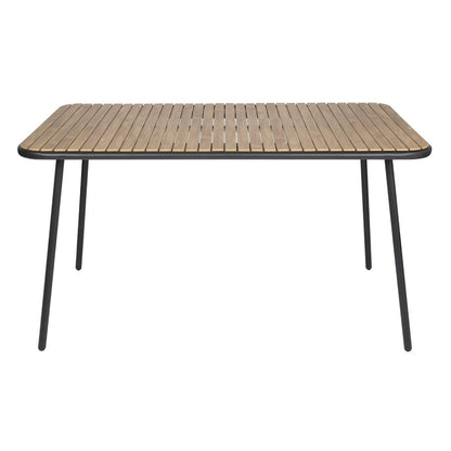 FU536 Bolero Santorini Rechthoekige Tafel Houteffect 1400 Mm