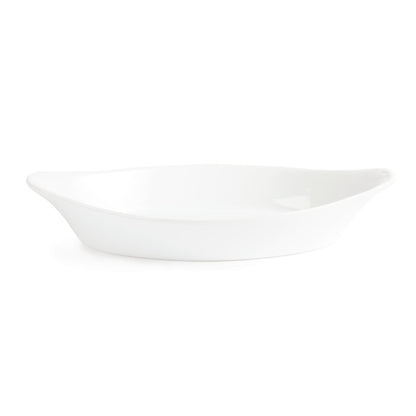 W440 Olympia Whiteware ovale gratineerschalen 25,3x14cm (6 stuks)