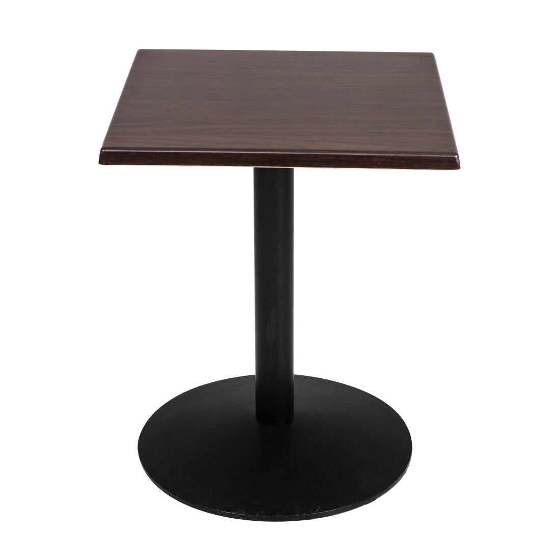 GG635 Bolero Vierkante Tafelblad Donkerbruin 60cm