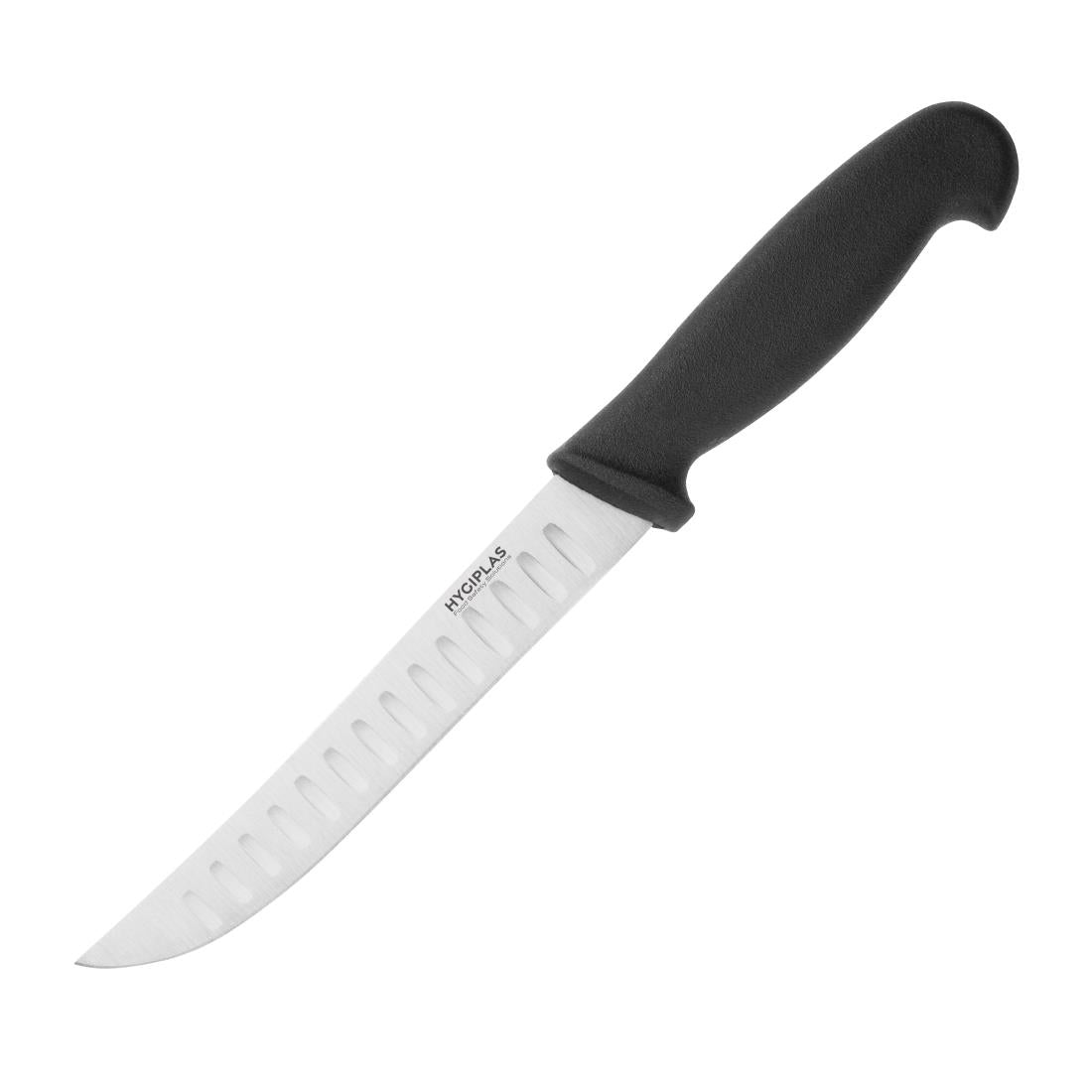 C420 Hygiplas gegolfd officemes 12,5cm zwart